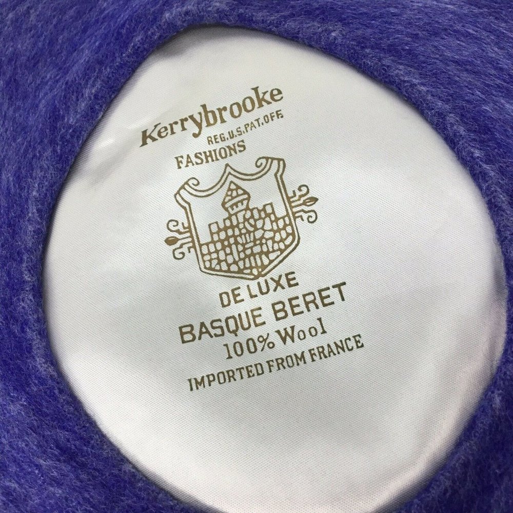 Vintage Basque Beret~100% Wool~Imported France~ - Picture 8 of 8